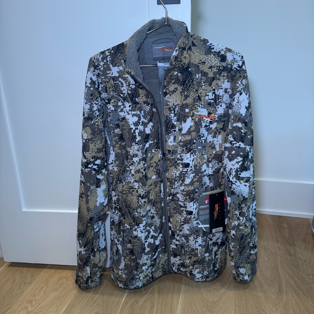 Men’s Sitka Ambient Sherpa Zip Jacket Optifade Elevated II